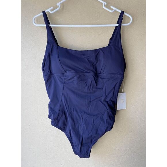 Andie Other - Andie the Havana One Piece in Navy Size Large